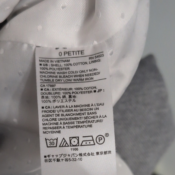 Banana Republic Light Gray Women's Suit Jacket - Picture 8 of 8